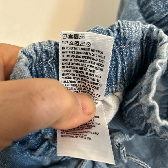 American Eagle light cotton drawstring shorts Small - Picture 8 of 8